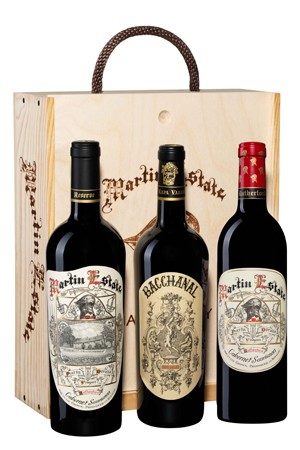 MARTIN ESTATE GIFT SET (x3/750ml) * Sold Out